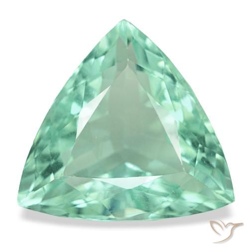 12.67ct 터키석 플루오라이트, 트릴리언, VVS