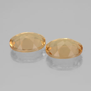 3.05캐럿 천연 라이트 피치 골든 골든 베릴 보석, 타원형 컷, 9.1×7 mm, VVS-VS
