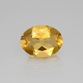 1.76캐럿 천연 옐로우 골든 베릴, 타원형 컷, 9.3×7 mm, VVS-VS