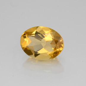 1.76캐럿 천연 옐로우 골든 베릴, 타원형 컷, 9.3×7 mm, VVS-VS