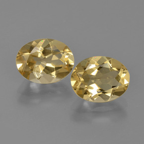 3.69캐럿 천연 골든 골든 베릴 보석, 타원형 컷, 9.2×7.1 mm, VVS