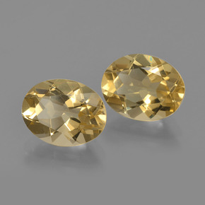 3.69캐럿 천연 골든 골든 베릴 보석, 타원형 컷, 9.2×7.1 mm, VVS