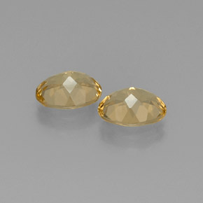 4.35캐럿 천연 옐로우 골든 베릴 보석, 타원형 컷, 10×7.9 mm, VVS-VS