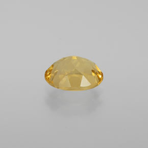 1.15캐럿 천연 옐로우 골든 베릴, 타원형 컷, 7.9×6 mm, VVS