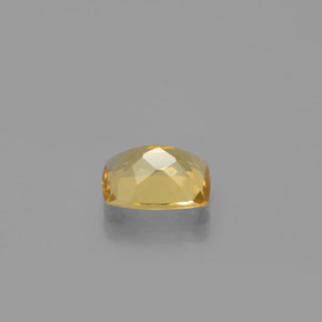 1.83캐럿 천연 옐로우 골든 베릴, 쿠션 컷, 9×7 mm, VS