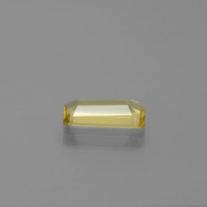 1.06캐럿 천연 옐로우 골든 베릴, 에메랄드 컷, 10×4.8 mm, VVS-VS