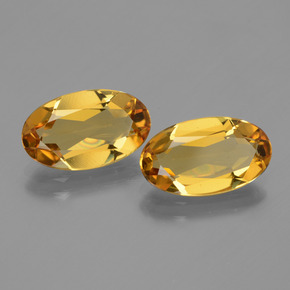 캐럿 천연 골든 옐로우 골든 베릴 보석, 타원형 컷, 12.2×7.1 mm, VVS-VS