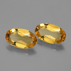 캐럿 천연 골든 옐로우 골든 베릴 보석, 타원형 컷, 12.2×7.1 mm, VVS-VS