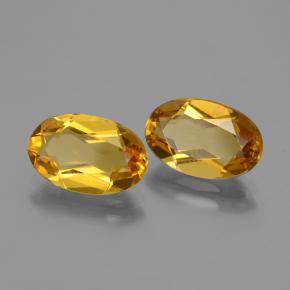 4.11캐럿 천연 골든 오렌지 골든 베릴 보석, 타원형 컷, 11.1×7.2 mm, VVS-VS