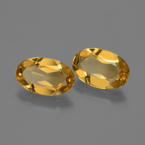 캐럿 천연 골든 옐로우 골든 베릴 보석, 타원형 컷, 10.9×6.7 mm, VVS-VS