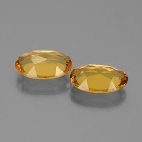 3.67캐럿 천연 다크 골든 골든 베릴 보석, 타원형 컷, 10.9×7.1 mm, VVS-VS