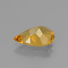 1.38캐럿 천연 골든 옐로우 골든 베릴, 배 모양, 10×6.7 mm, VVS-VS