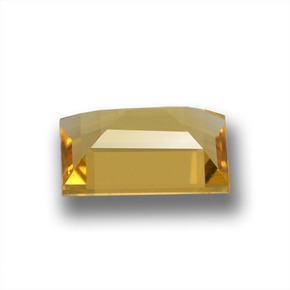 0.90캐럿 천연 옐로우 골든 베릴, 바게트, 7.2×5 mm, VVS-VS