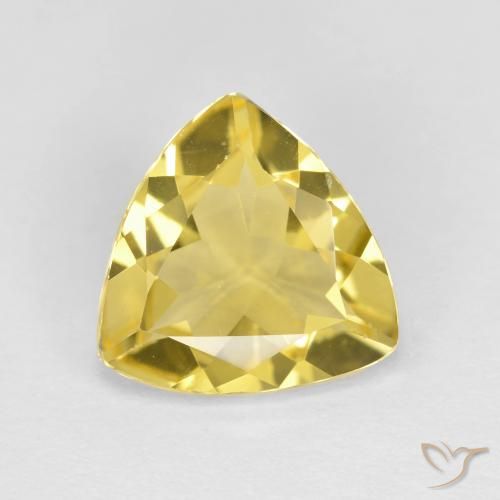 1.83캐럿 천연 투스카니 옐로우 골든 베릴, 일조, VS