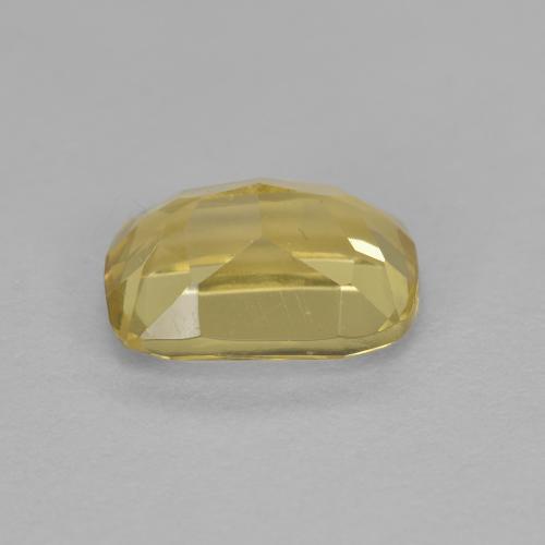 1.28캐럿 천연 골든 옐로우 골든 베릴, 쿠션 컷, 7.9×5.7 mm, VVS