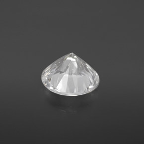 3.11캐럿 천연 화이트 고셰나이트, 라운드 컷, 9.80 mm, VS