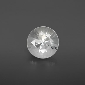 2.78캐럿 천연 화이트 고셰나이트, 라운드 컷, 8.98 mm, VVS-VS