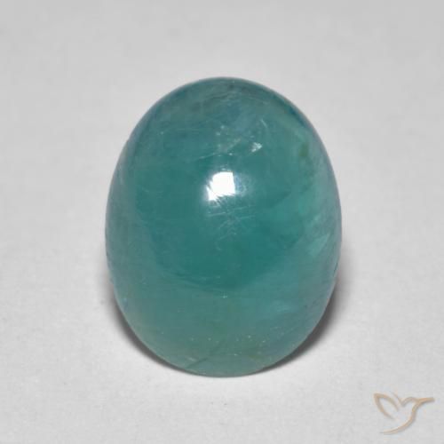 2.67ct 자연스러운 블루 그린 그란디디에라이트, 타원형, 투명한