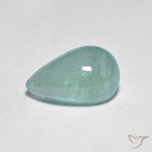 1.83ct 자연스러운 강청색 그란디디에라이트, 배 모양, 투명한