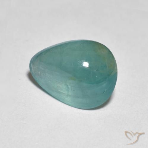 2.17ct 자연스러운 터키 옥 그란디디에라이트, 배 모양, 투명한