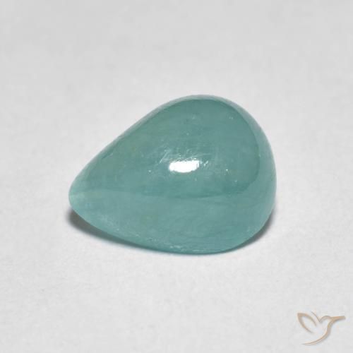 1.94ct 자연스러운 녹색-파란색 그란디디에라이트, 배 모양, 투명한