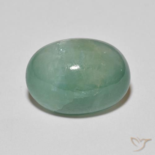 8.15ct 자연스러운 청록색 그란디디에라이트, 타원형, 투명한