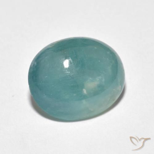 4.83ct 자연스러운 터키 옥 그란디디에라이트, 타원형, 투명한