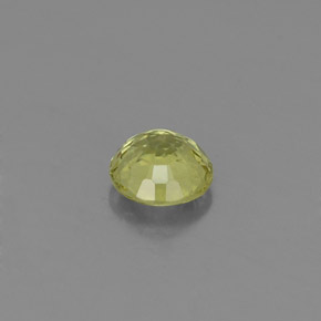 0.46캐럿 천연 라임 그린 그로슐라 가넷, 라운드 컷, 4.70 mm, VS-SI