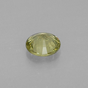 0.29캐럿 천연 라임 그린 그로슐라 가넷, 라운드 컷, 4.20 mm, VVS-VS
