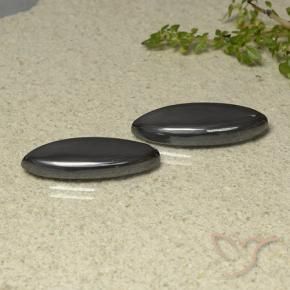 48.08캐럿 천연 미디엄 그레이 적철광 보석, 보석, 불투명체