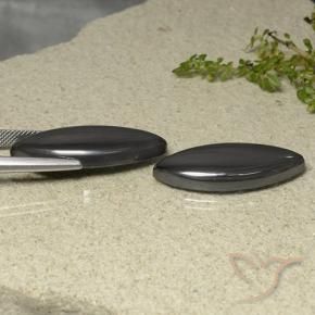 48.08캐럿 천연 미디엄 그레이 적철광 보석, 보석, 불투명체