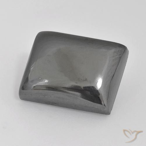 20.16ct 자연스러운 미디엄 그레이 적철광, 바게트, 불투명체