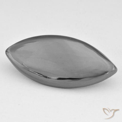 18.06ct 자연스러운 실버 그레이 적철광, 보석, 불투명체