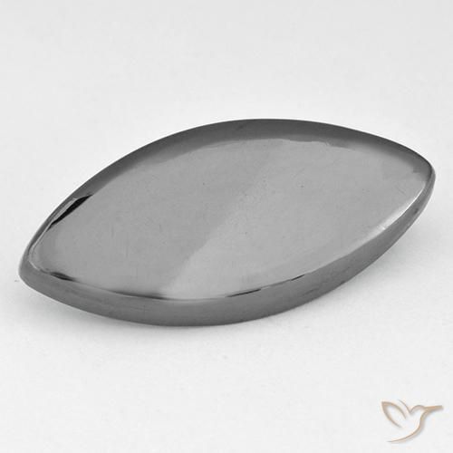 14.60ct 자연스러운 실버 그레이 적철광, 보석, 불투명체