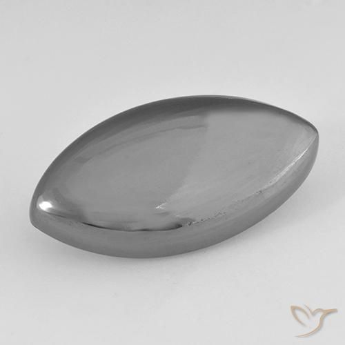24.34ct 자연스러운 미디엄 그레이 적철광, 보석, 불투명체