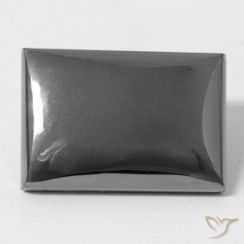 29.30ct 자연스러운 미디엄 그레이 적철광, 바게트, 불투명체