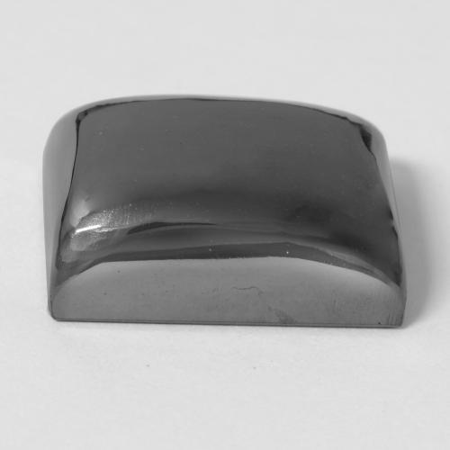 34.70캐럿 천연 실버 그레이 헤마타이트, 바게트, 18×13.4 mm, 불투명체