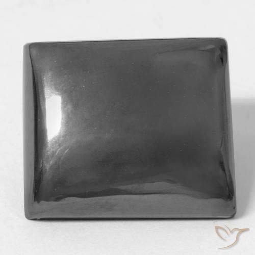 28.31ct 자연스러운 미디엄 그레이 적철광, 바게트, 불투명체