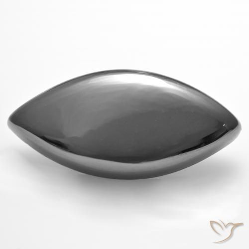 26.80ct 자연스러운 실버 그레이 적철광, 보석, 불투명체