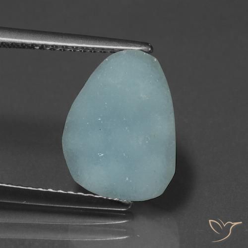 4.20캐럿 천연 하늘색 헤미모파이트 드루지, 멋진 모양, 불투명체