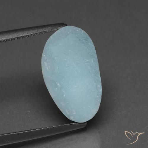4.99ct 자연스러운 하늘색 녹색 헤미모파이트 드루지, 팬시한, 불투명체