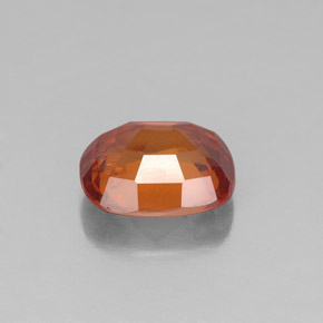 1.84캐럿 천연 시나몬 오렌지 헤소나이트 가넷, 쿠션 컷, 7.9×6.6 mm, VS-SI