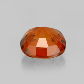 1.62캐럿 천연 밝은 빨간색 헤소나이트 가넷, 쿠션 컷, 7×7 mm, VS-SI