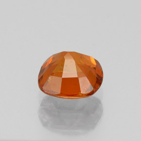 0.81캐럿 천연 시나몬 오렌지 헤소나이트 가넷, 쿠션 컷, 5.5×5.4 mm, VS-SI