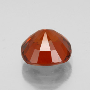 2.27캐럿 천연 시나몬 오렌지 헤소나이트 가넷, 쿠션 컷, 7.8×7.8 mm, VS-SI