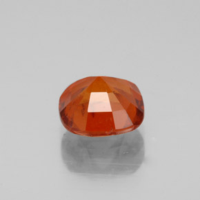 2.21캐럿 천연 밝은 빨간색 헤소나이트 가넷, 쿠션 컷, 7.6×7.5 mm, VS-SI