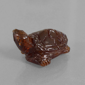 12.27캐럿 천연 시나몬 오렌지 헤소나이트 가넷, 멋진 모양, 15.8×10.4 mm, 투명한