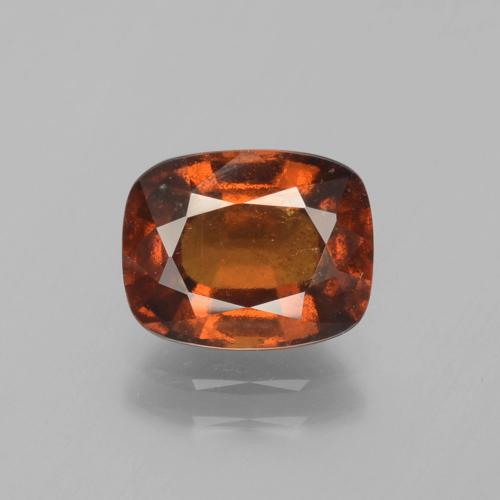 2.67ct 자연스러운 미디엄 오렌지 헤소나이트 가넷, 방석, VS-SI