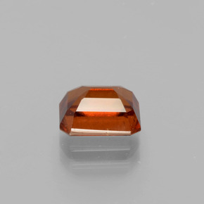 2.22캐럿 천연 시나몬 오렌지 헤소나이트 가넷, 에메랄드 컷, 8×6.1 mm, VS