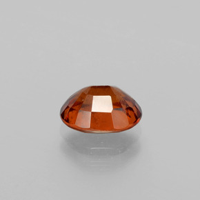 1.98캐럿 천연 시나몬 오렌지 헤소나이트 가넷, 타원형 컷, 8.4×6.7 mm, VS
